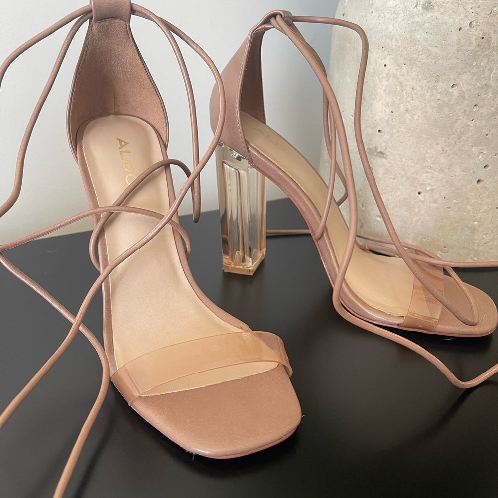 ALDO Nude Onardonia Heels